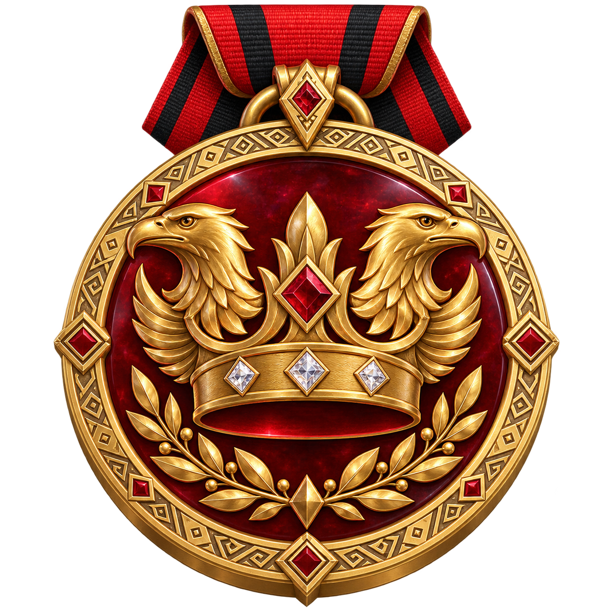 Alby's Crown of Eagles advanced achievement medal